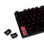 Imagem de Teclado Mecânico Gamer Redragon Kumara, Anti-Ghosting, LED Vermelho, Switch Outemu Red, ABNT2, Preto - K552-2 (PT-RED)