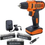 Imagem de Furadeira Parafusadeira 3/8 Pol 12v + 31 Acessórios Ld12sc - Black&Decker