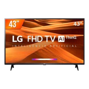 Imagem de Smart TV LG LED 43 FHD HDMI USB Bluetooth Wi-Fi ThinQ AI 43LM631C0SB.BWZ