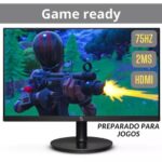 Imagem de Monitor 19.5" LED, Widescreen, 75Hz, 2ms, HD, HDMI, VGA, VESA, Ajuste de inclinação - 3green M195WHD