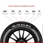 Imagem de Kit 4 Pneu Continental Aro 14 185/70r14 88h Powercontact 2