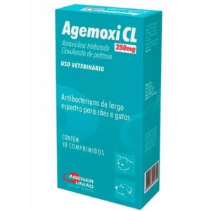 Imagem de Agemoxi CL 250mg Agener União Com 10 comprimidos