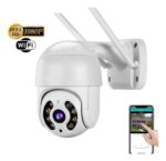 Imagem de Camera Wifi Domo Inteligente Giratória Robo 360 Graus Smart Home HD Seguidora Sem Fio Segurança Vigilância Externa APP Celular Detecta Pessoa IP LAN