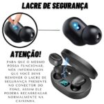 Imagem de Fone Sem Fio E6s TWS TWS Bluetooth Preto