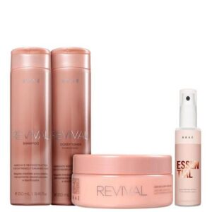 Imagem de Bráe Kit Revival Duo 250ml Mácara 200g e MINI Essential 60ml