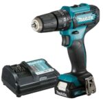 Imagem de Furadeira martelete parafusadeira sem fio Makita HP333DWYX3 12V + acessório 110V/220V