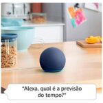 Imagem de Novo Echo Dot 5ª geração  O Echo Dot com o melhor som já lançado  Som vibrante e potente em um dispositivo compacto  Cor Preta