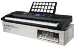 Imagem de Teclado Musical Arranjador 61 Teclas HK 812 - Profissional Sensitive - USB - LCD + Suporte Pedestal