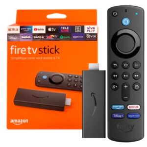 Imagem de Novo Fire Stick FULL HD 3º Geração Controle de Voz e botoes Atalhos c/ volume e Alexa modelo 2023