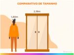 Imagem de Guarda-roupa Casal com Espelho 6 Portas