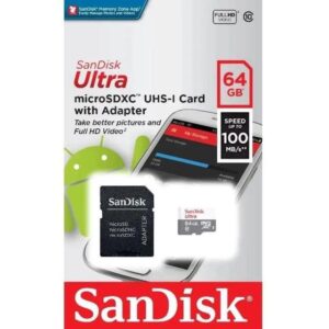 Imagem de Cartão de Memória 64gb Micro Sd Ultra 100mbs Sandisk