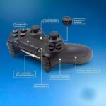 Imagem de Controle Sem Fio Compativel Com Playstation 4  Pc Wireless Bluetooth - xtreme gamer