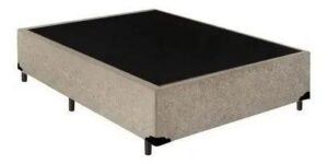 Imagem de Base Box Casal Suede Bege 138 X 188 X 40