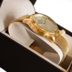 Imagem de Relógio Feminino Champion Analógico Dourado Pulseira Mesh CN26019B