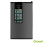 Imagem de Cervejeira Consul Cor Titanium com 82L Display Na Porta Controle de Temperatura CZD12AT