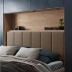 Imagem de Cabeceira Cama Box Dubai/Capri Casal 140 x 55 cm Várias Cores