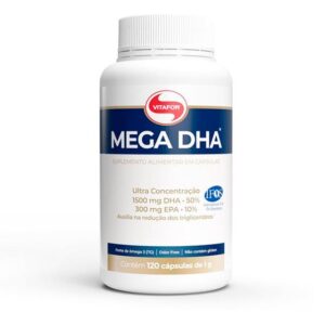 Imagem de Mega DHA 1500mg 120 Capsulas Vitafor