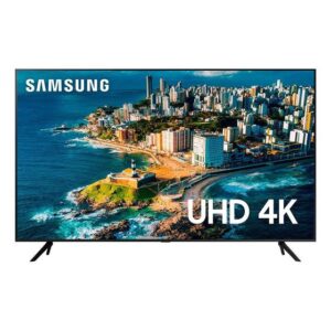 Imagem de Smart TV 43 Polegadas Samsung UHD 4K, 3 HDMI, 1 USB, Bluetooth, Wi-Fi, Gaming Hub, Tela sem limites, Alexa built in - UN43CU7700GXZD