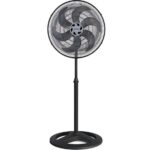 Imagem de Ventilador De Coluna Ventisol Turbo 6 Pás 50cm 3 Velocidades Oscilante Preto