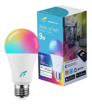 Imagem de Smart Lâmpada Inteligente Led Rgb 9w Wifi Alexa Google