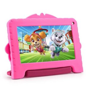 Imagem de Tablet Infantil Multilaser Patrulha Canina Skye 32GB 7'' Android 11 - Rosa