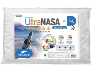 Imagem de Travesseiro Nasa Fibrasca de Cabeça Viscoelástico - Dupla Face Ultra