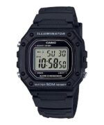 Imagem de Relógio de Pulso Masculino Casio Digital Preto W-218H-1AVDF