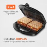 Imagem de Sanduicheira Master Grill Mondial Inox S-20 110v 60hz