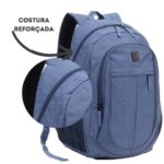 Imagem de Mochila de Costas Adulto Juvenil Unissex Feminina Masculina