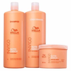 Imagem de Kit Wella Invigo Nutri-Enrich 3 Grande