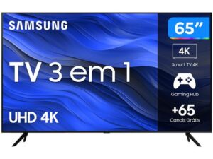 Imagem de Smart TV 65” UHD 4K LED Samsung 65CU7700