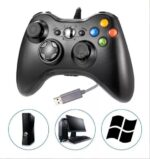 Imagem de Controle Compatível Xbox 360 Pc Com Fio Joystick