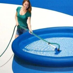 Imagem de KIT DE LIMPEZA e Manutenção Piscina Intex com Aspirador e Peneira 28002