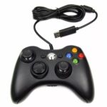 Imagem de Controle Com Fio compatível pra Xbox 360 Joystick PC cabo USB