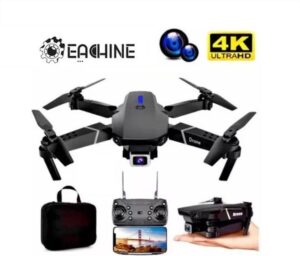 Imagem de Drone E88 Pro Com Câmera Dupla 4k Full Hd Wifi + Bag