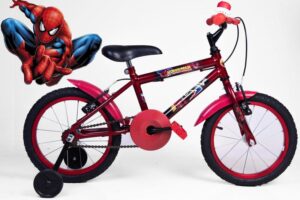 Imagem de Bicicleta Infantil Masculina Aro 16 - Vermelha - Personagem