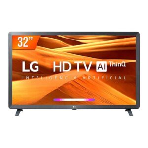 Imagem de Smart TV LG 32 LED HD USB HDMI Wi-fi Bluetooth HDR 10 ThinQ Ai Google Assis. Alexa - 32LQ621CBSBAWZ