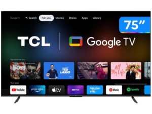 Imagem de Smart TV 75” 4K LED TCL 75P735 VA 60Hz Hands