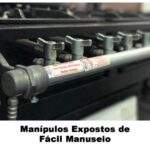 Imagem de Fogão industrial 4 bocas com forno tampa inox grelha 30x30