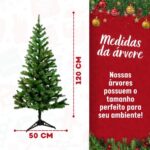 Imagem de Arvore De Natal 120cm Pinheiro Trancoso 100 Galhos Grande