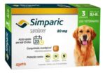 Imagem de Antipulgas Simparic 80mg 20 A 40kg - 3 Comprimidos Original