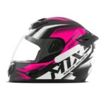 Imagem de Capacete Fechado Mixs Mx2 Storm Brilhante Masculino Feminino Integral