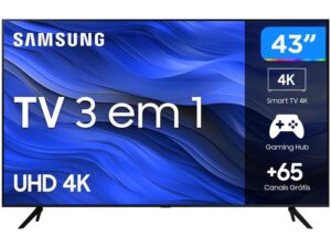 Imagem de Smart TV 43” UHD 4K LED Samsung 43CU7700