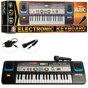 Imagem de Teclado Elétrico Musical Infantil Com Microfone E Fonte