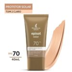 Imagem de Protetor Solar Episol Color Tom 2 - Claro FPS 70 40ML