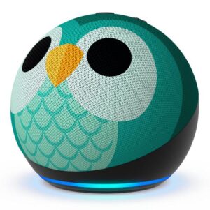 Imagem de Amazon Echo Dot Alexa 5ª Geração - Kids OWL 2022