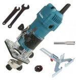 Imagem de Tupia Manual Laminados 530w 3709 Com Kit Completo 220v - Makita