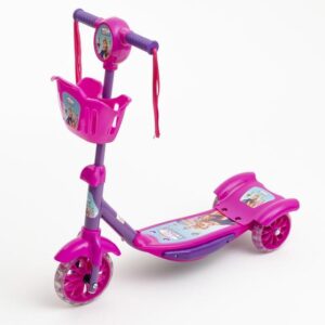 Imagem de Patinete 3 Rodas Infantil Musical Com Luzes E Cesta