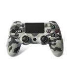 Imagem de Controle Ps4 DoubleShock Sem Fio Camuflado Cinza Compatível PS4 PC gamer Celular - Altomex