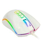 Imagem de Mouse Gamer Redragon Cobra, RGB, 7 Botões, 10000DPI, Lunar White - M711W